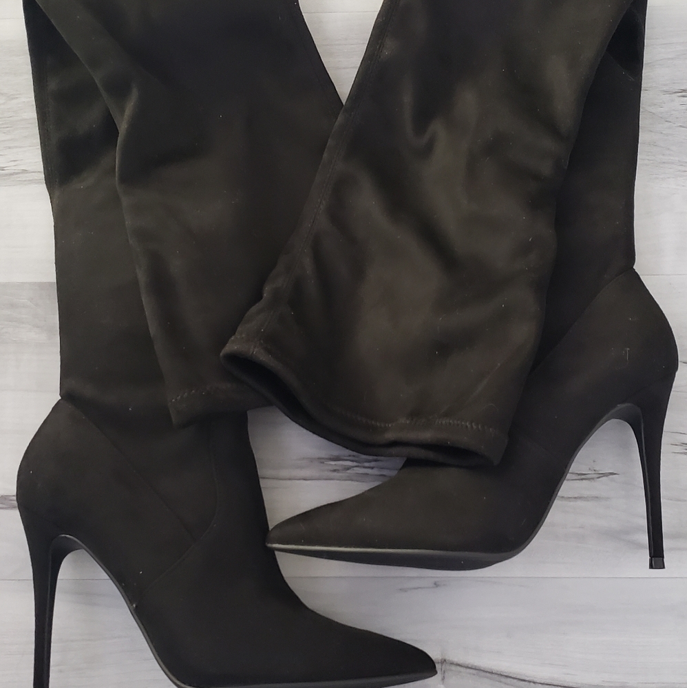 Steve Madden thigh-high boots